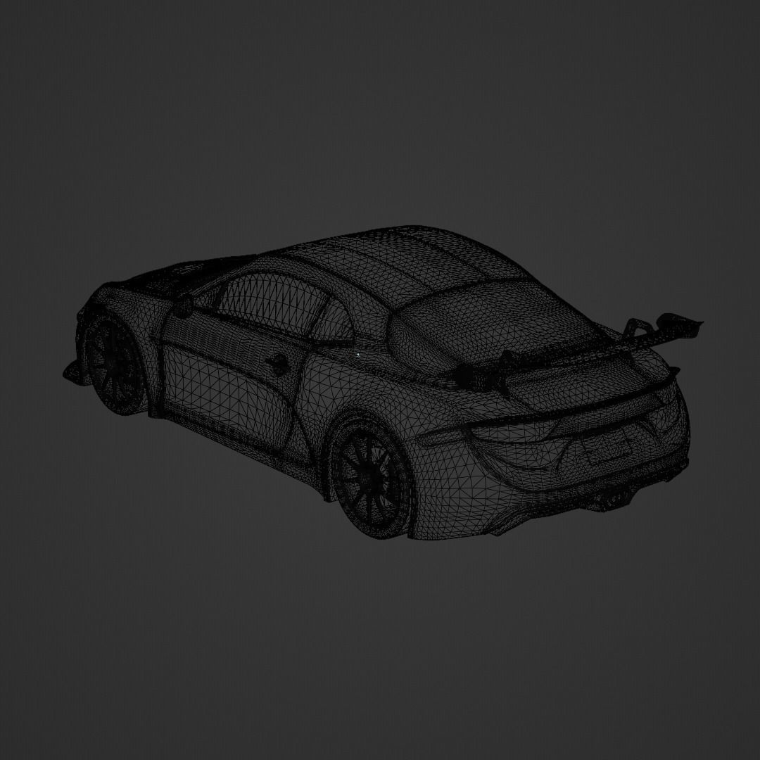 Alpine A110 GT4 2019 3D model_8