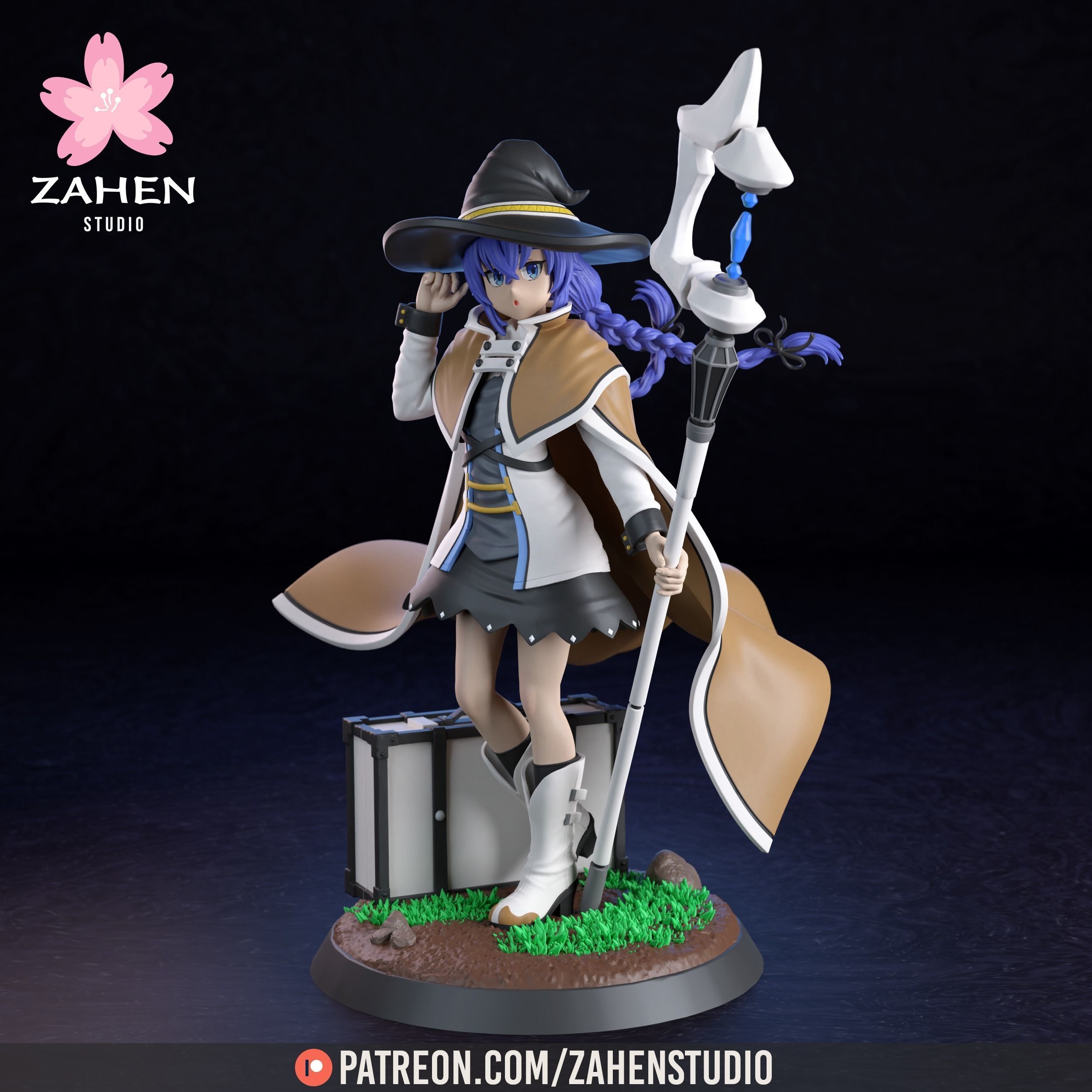 Roxy Migurdia - Mushoku Tensei 3D print model 3D print model_10