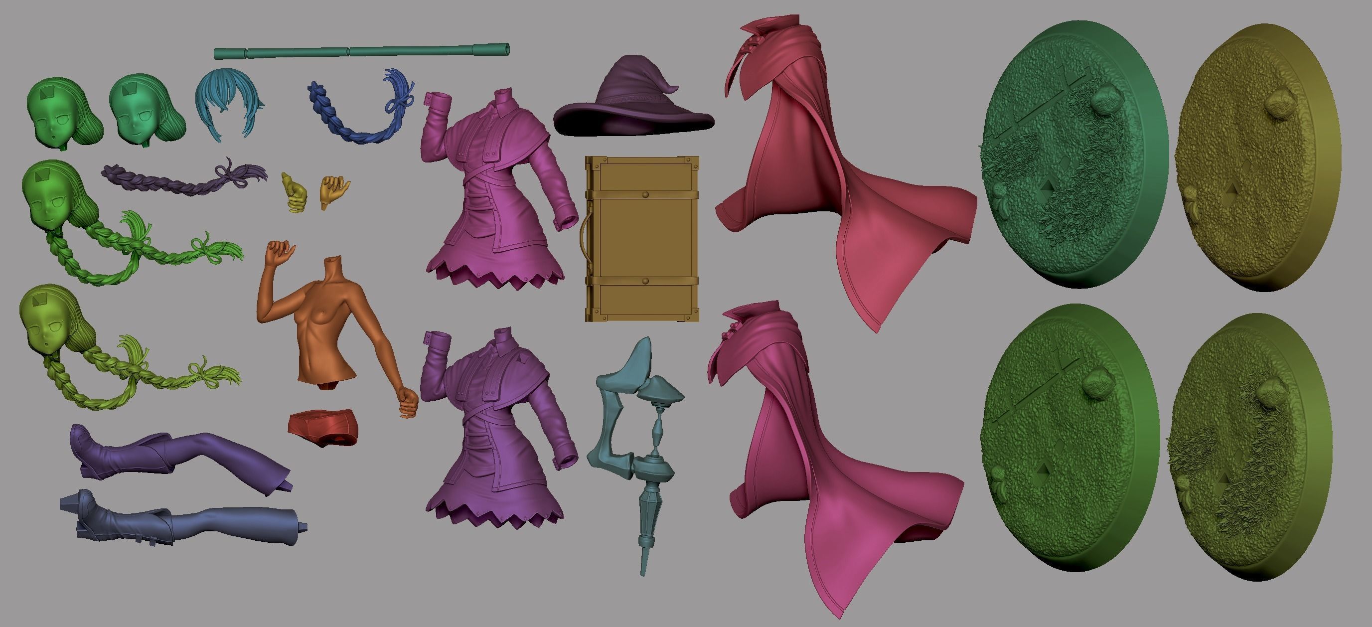 Roxy Migurdia - Mushoku Tensei 3D print model 3D print model_15