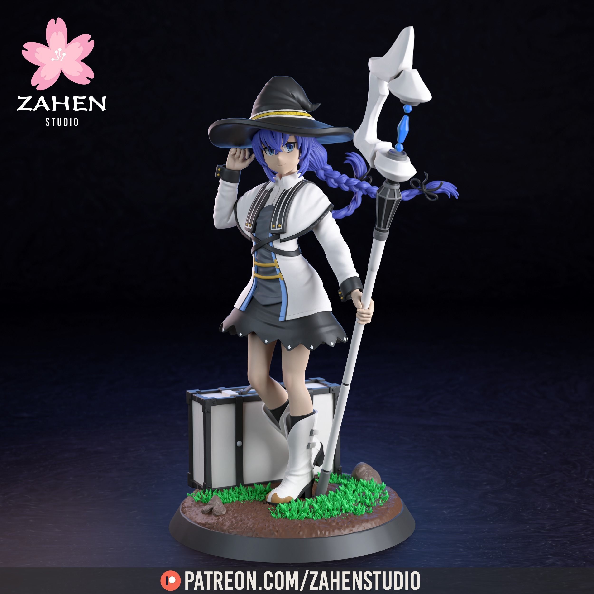 Roxy Migurdia - Mushoku Tensei 3D print model 3D print model_9