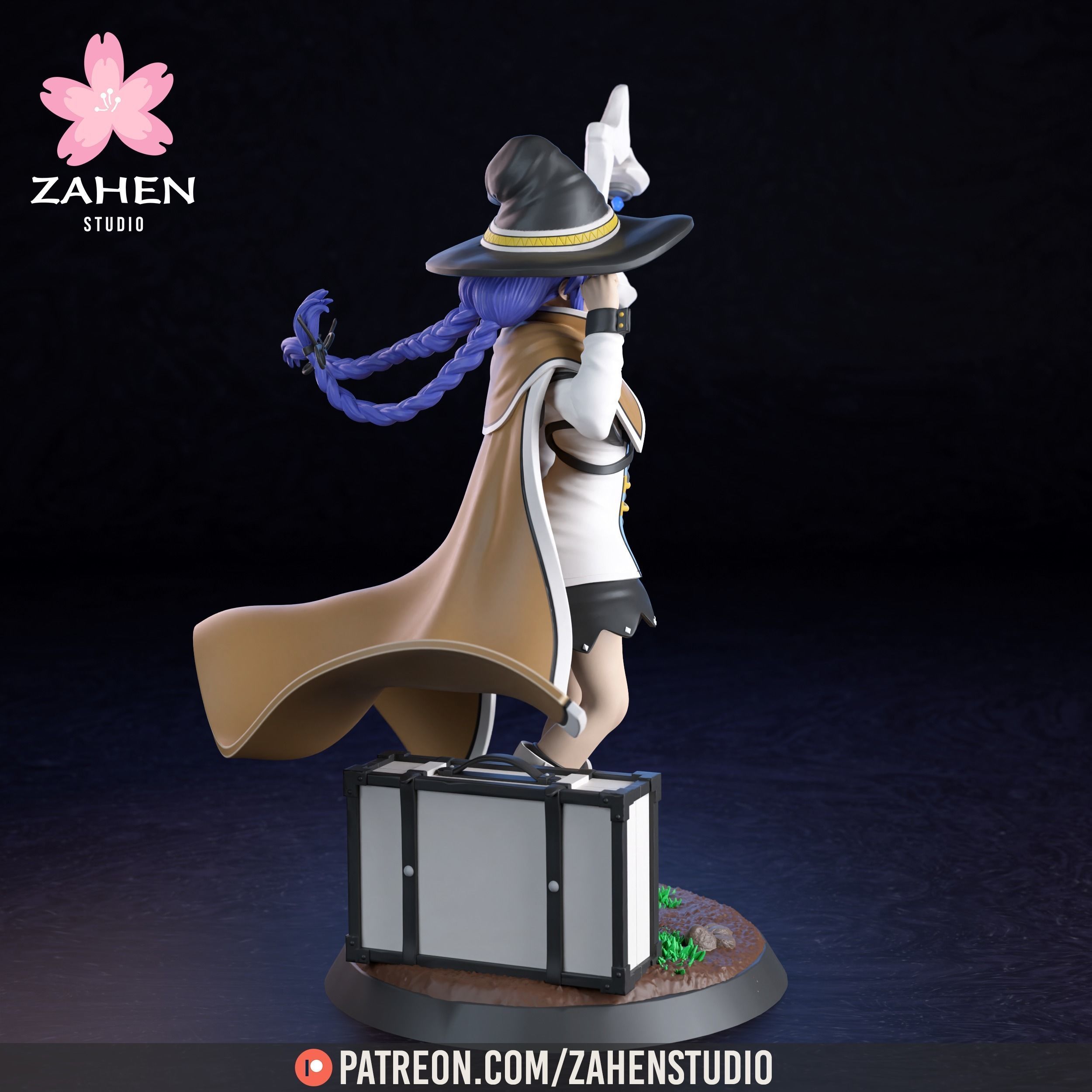 Roxy Migurdia - Mushoku Tensei 3D print model 3D print model_3