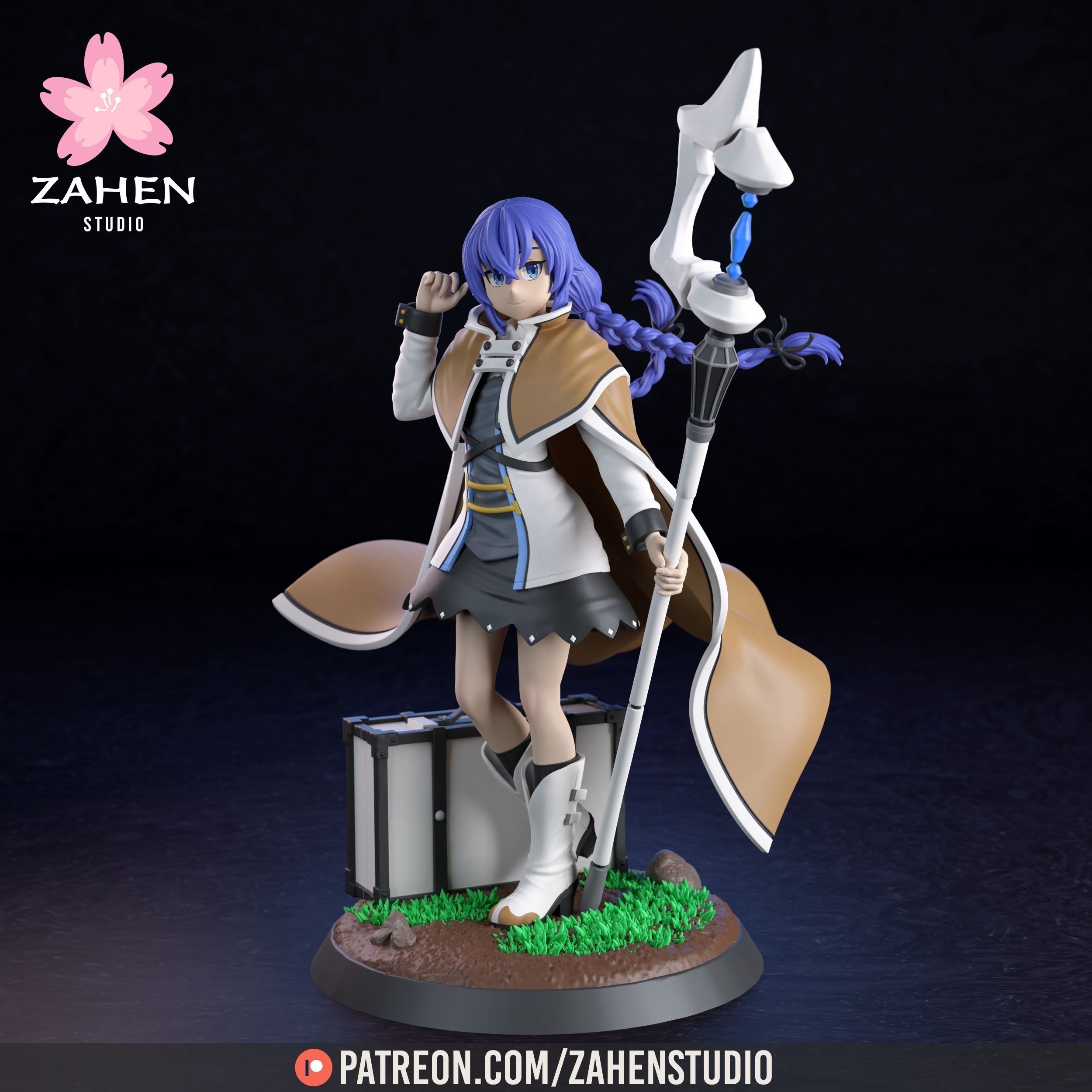 Roxy Migurdia - Mushoku Tensei 3D print model 3D print model_8