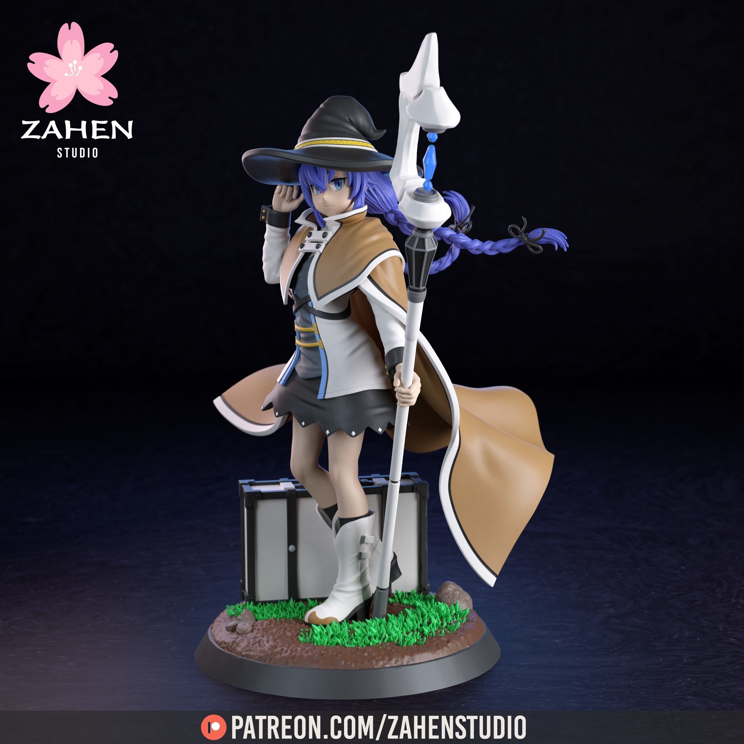 Roxy Migurdia - Mushoku Tensei 3D print model 3D print model_7