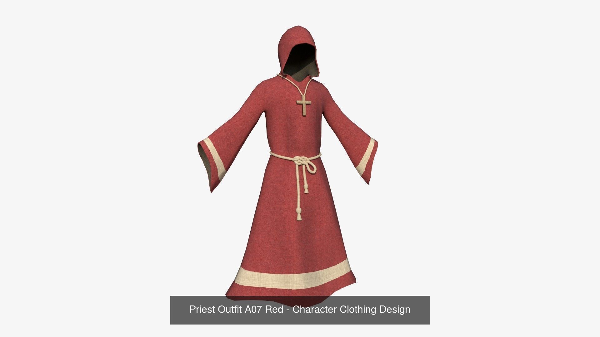 10 Priest Outfit A Collection - Character Clothing Design _7