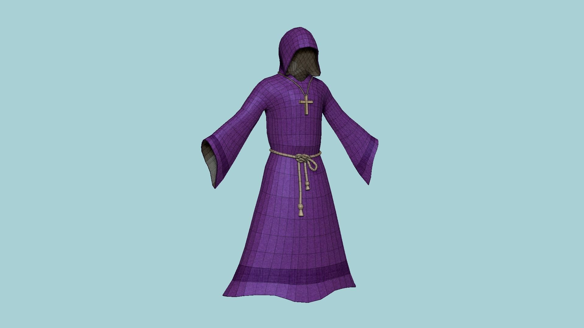 10 Priest Outfit A Collection - Character Clothing Design _80