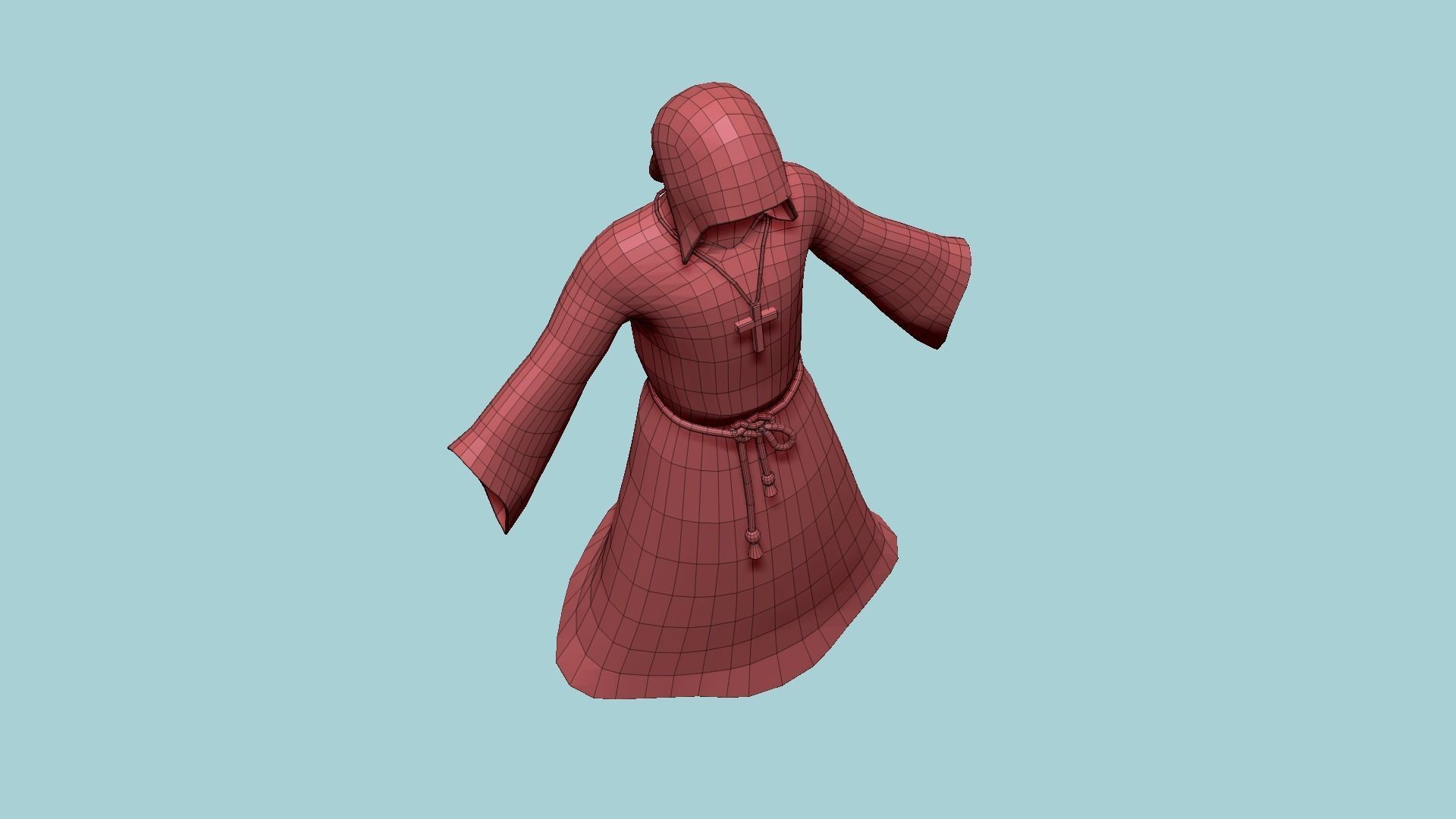 10 Priest Outfit A Collection - Character Clothing Design _20