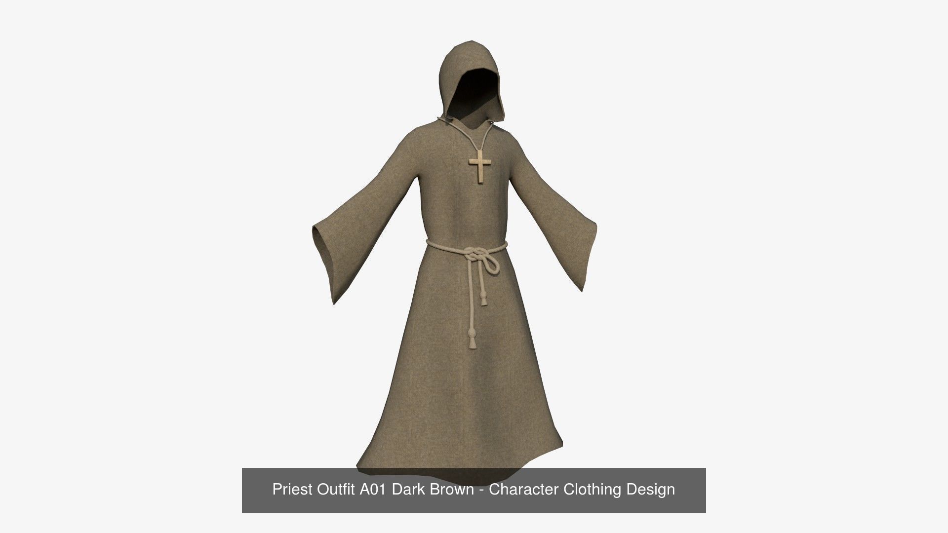 10 Priest Outfit A Collection - Character Clothing Design _1