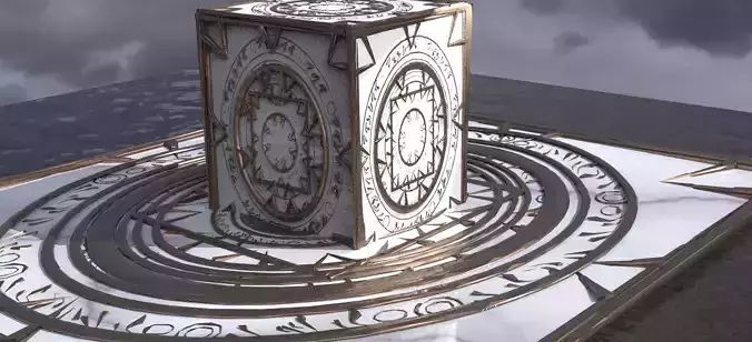 Observatory Baroque Floor With Cube