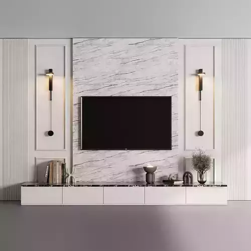 Tv Wall Set 04