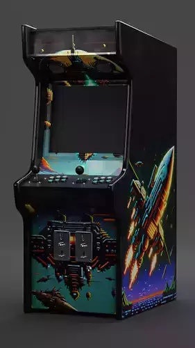 Old Arcade Cabinet