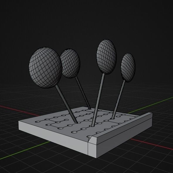 Lollipops Free 3D model_3