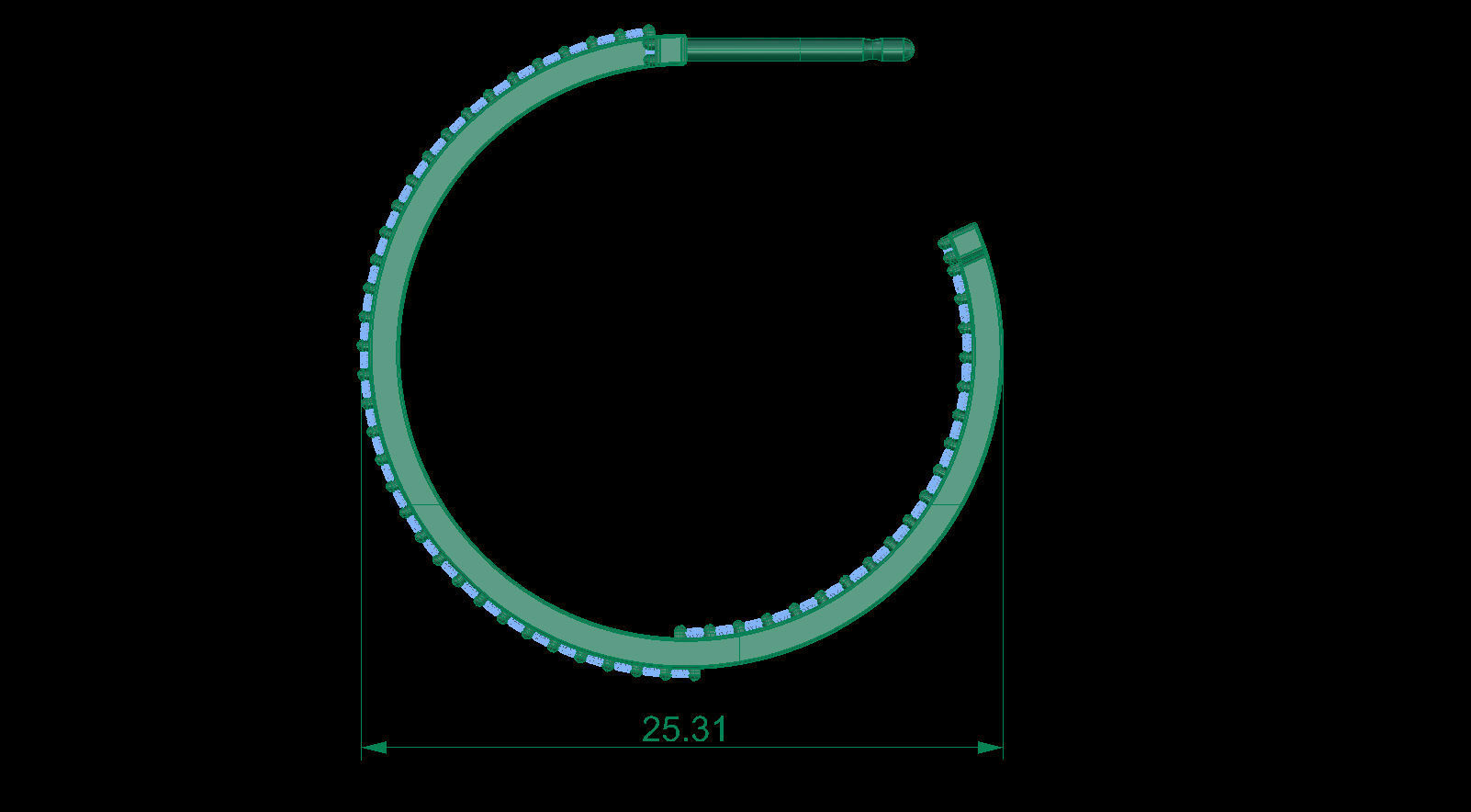 T Hoop Earrings with Diamonds Collection _19