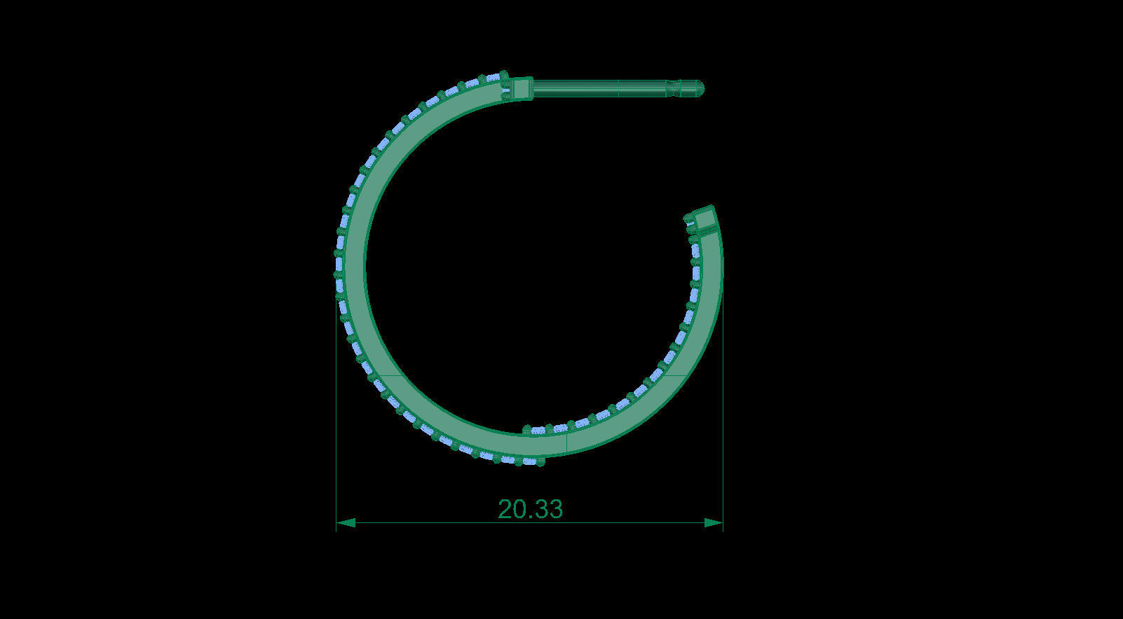 T Hoop Earrings with Diamonds Collection _28