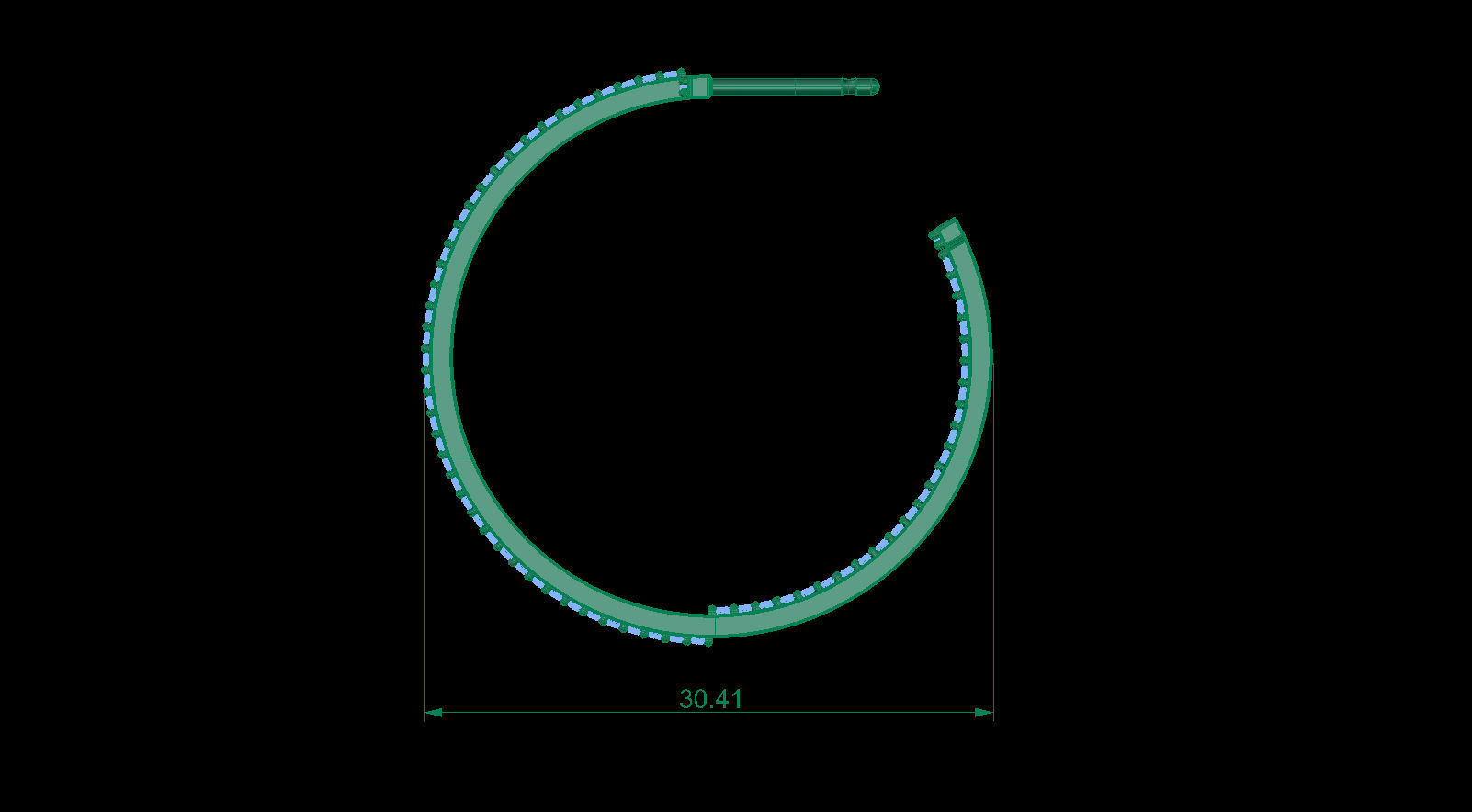 T Hoop Earrings with Diamonds Collection _11