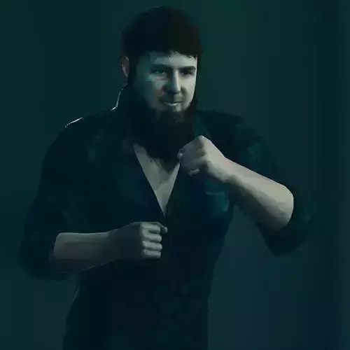 Ramzan Kadirov  3D model