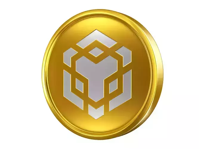BNB Coin 3D model