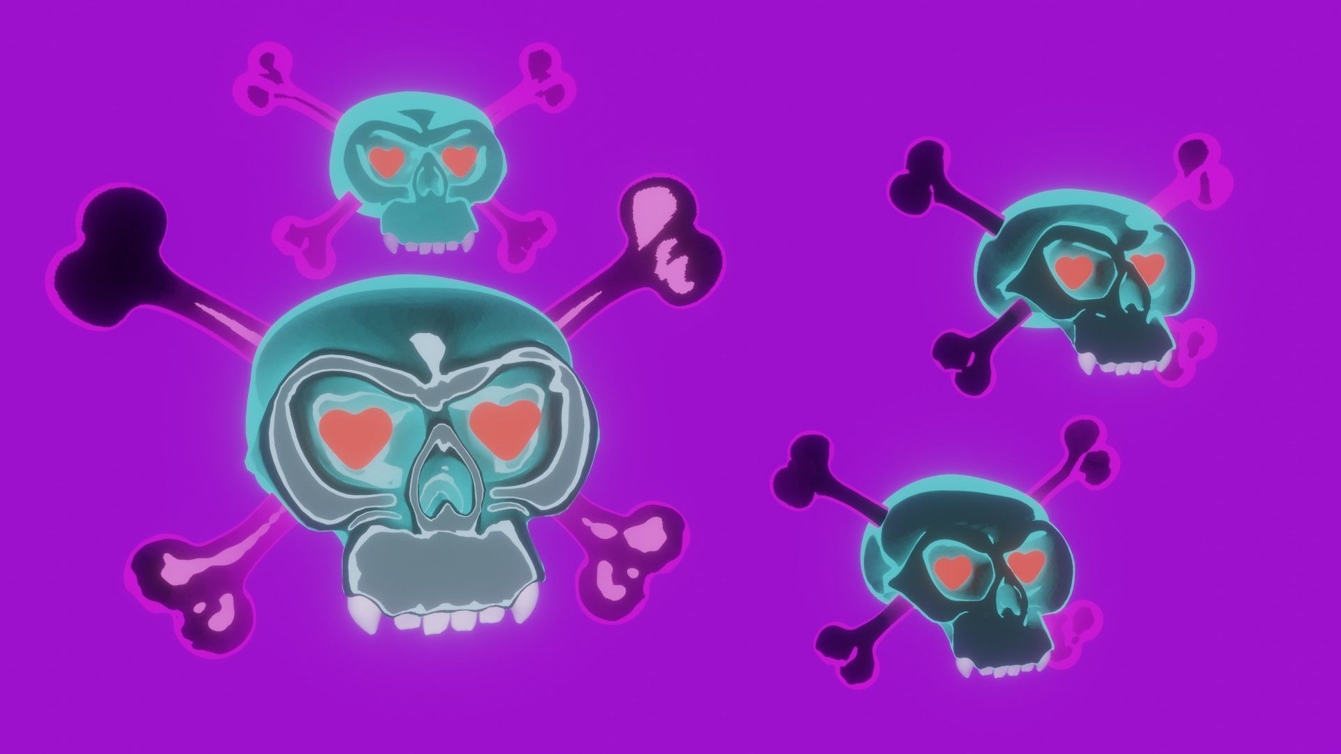 SKULL STYLE free 3D model | CGTrader