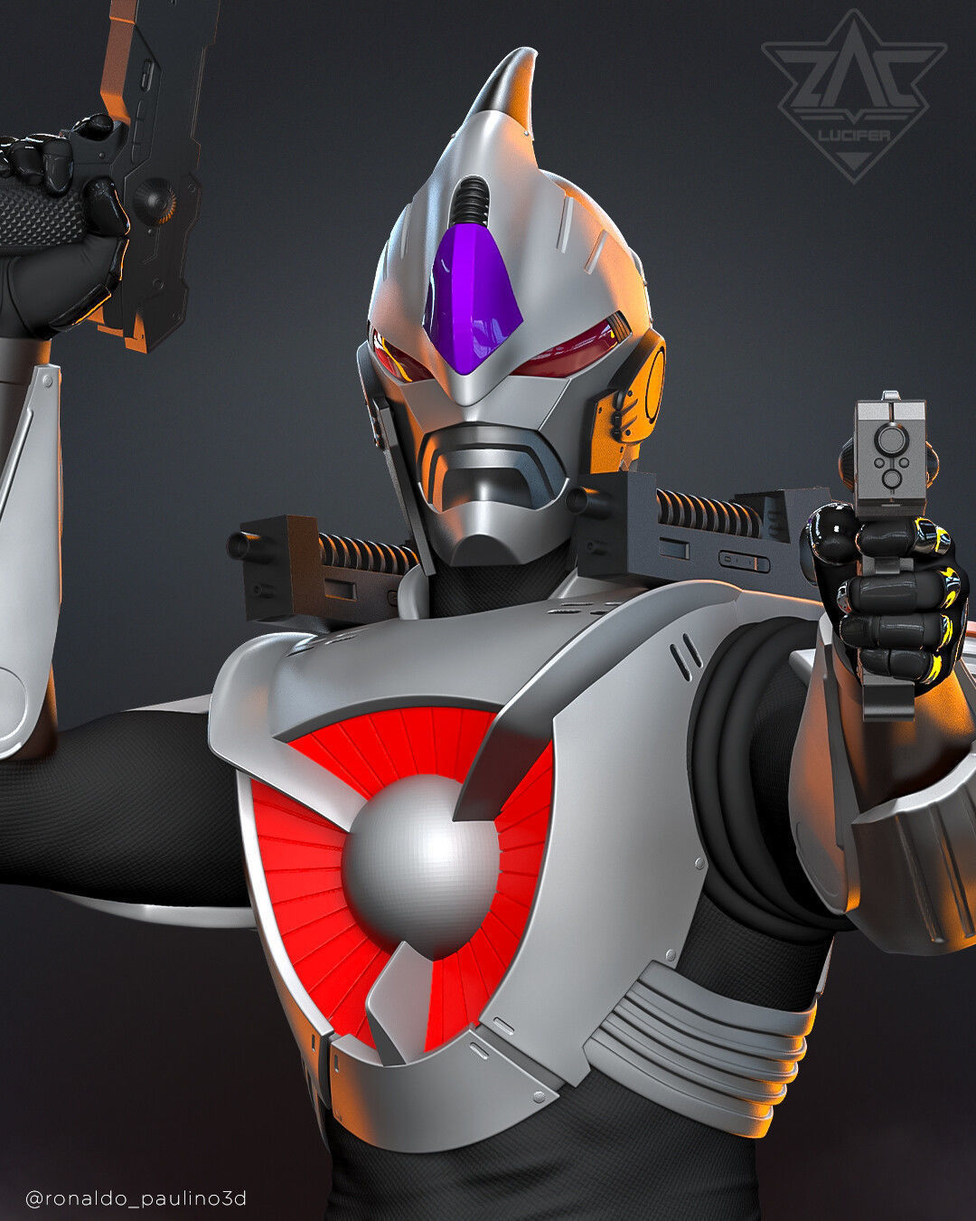 Cybercops Lucifer 3D print model_6