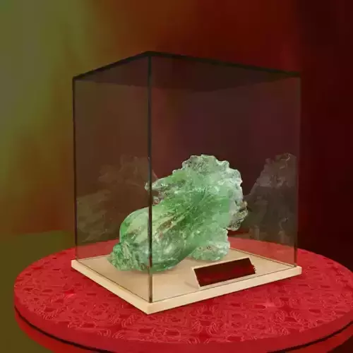 Chinese green cabbage crystal gem