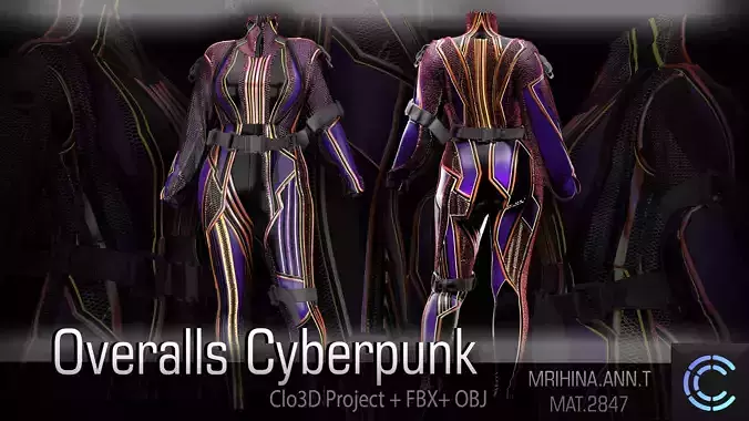 Overalls Cyberpunk