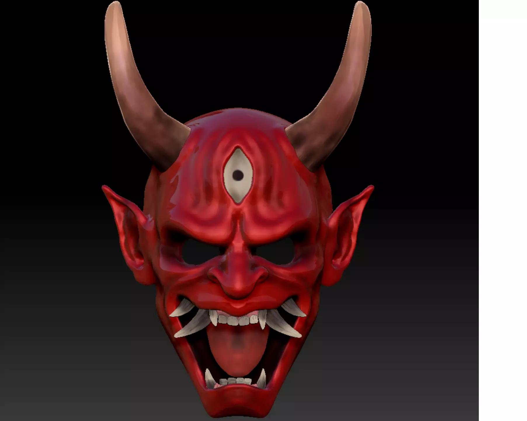 ONI MASK DEAD BY DAYLIGHT 3D print model_0
