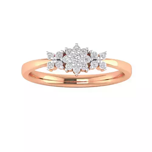 Women Wedding Engagement Ring STL OBJ FBX Renders Details 3D print model