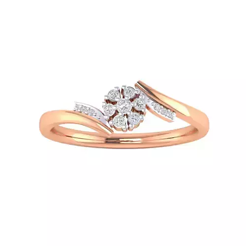 Women Wedding Engagement Ring STL OBJ FBX Renders Details 3D print model