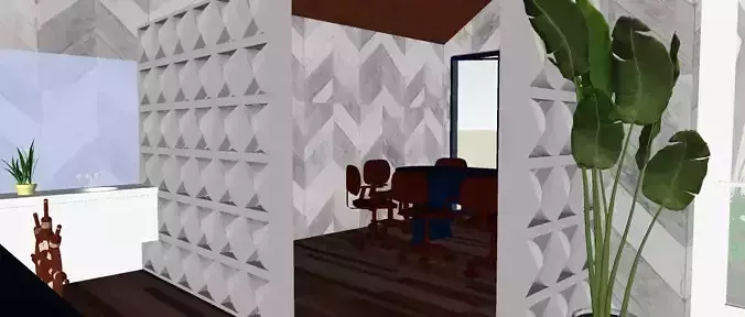 coworking space building at the beach