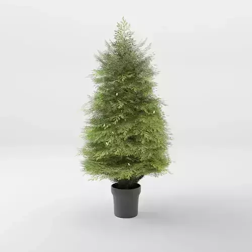 Artificial Christmas Tree 3D Model