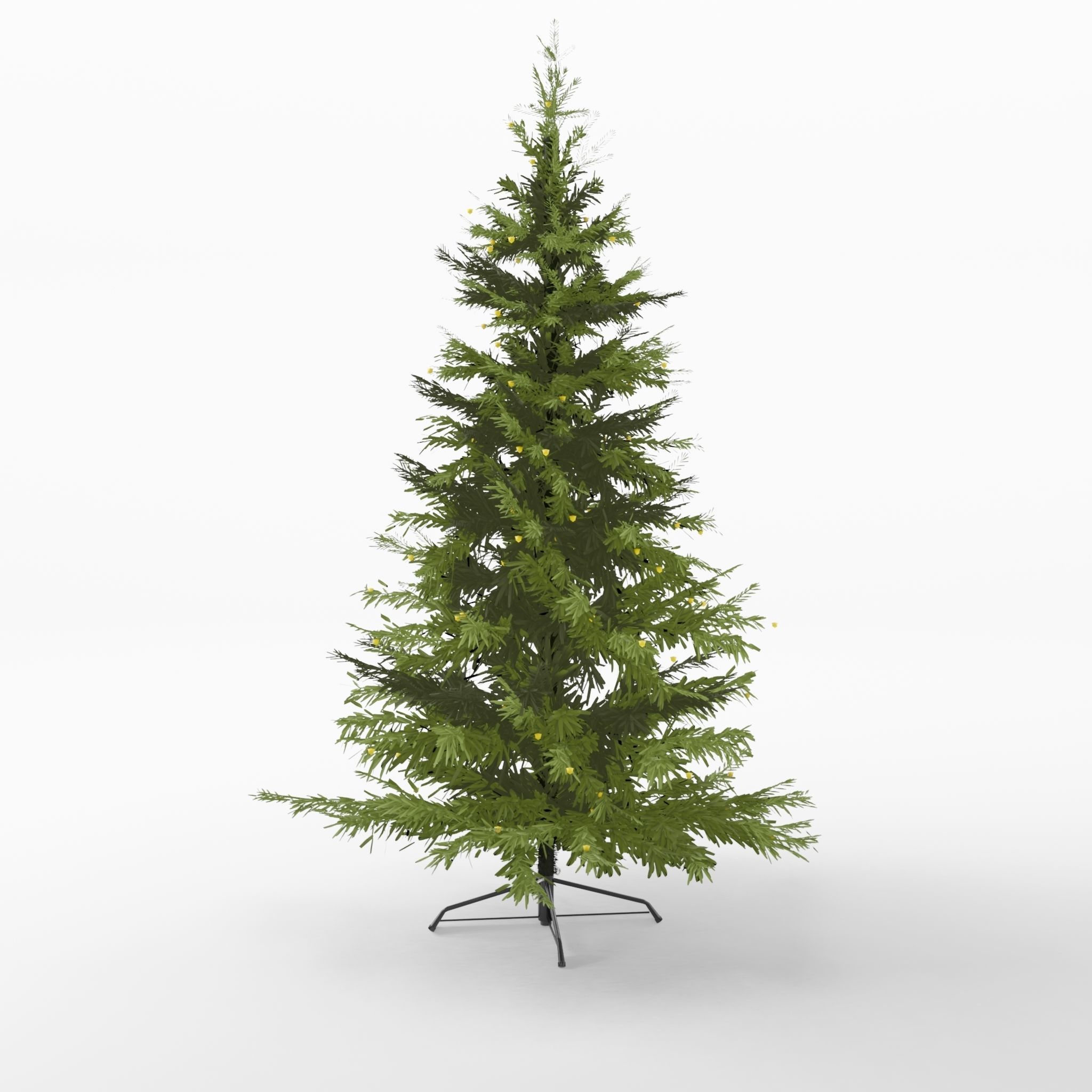 Artificial Christmas Tree 3D Model Low-poly 3D model_3