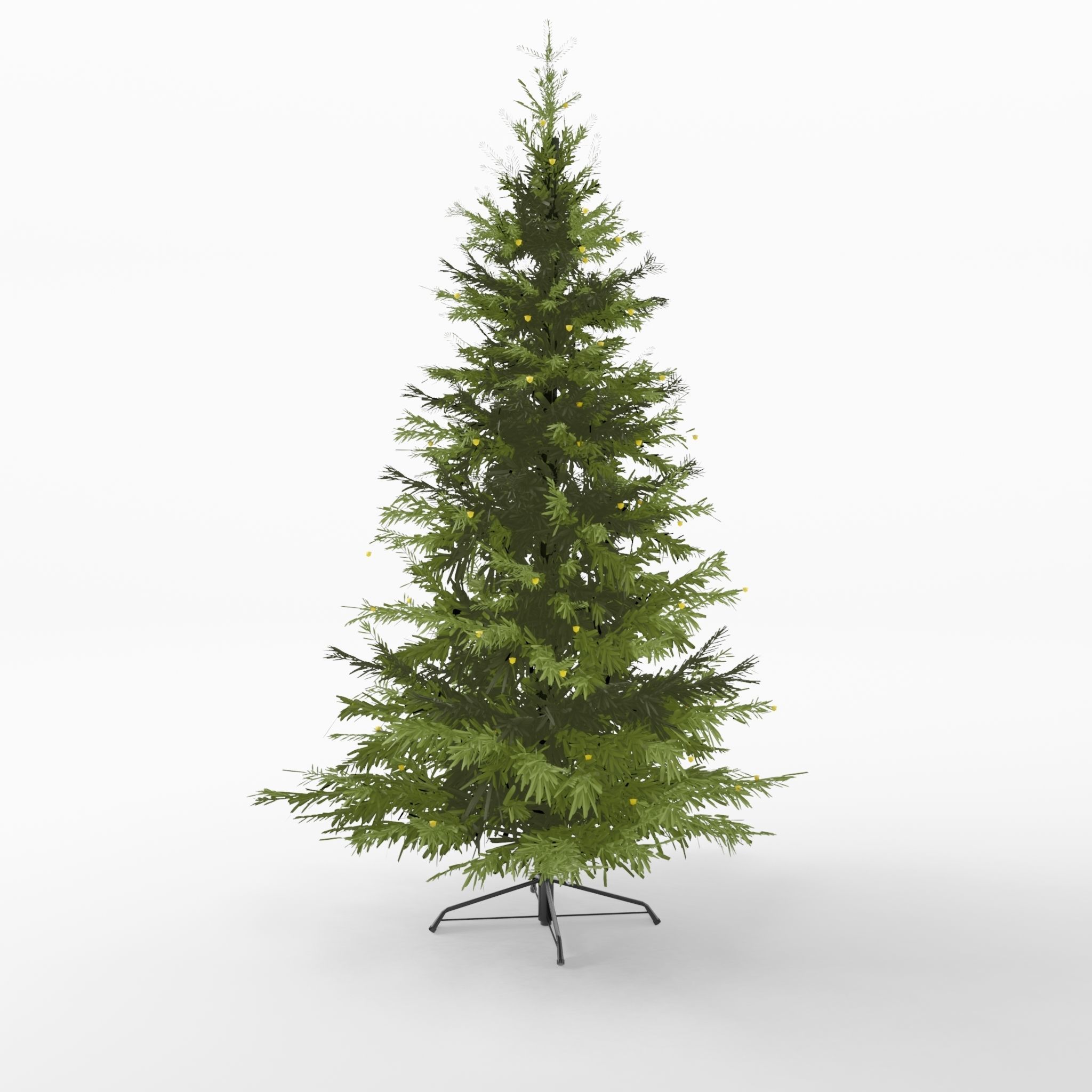 Artificial Christmas Tree 3D Model Low-poly 3D model_2