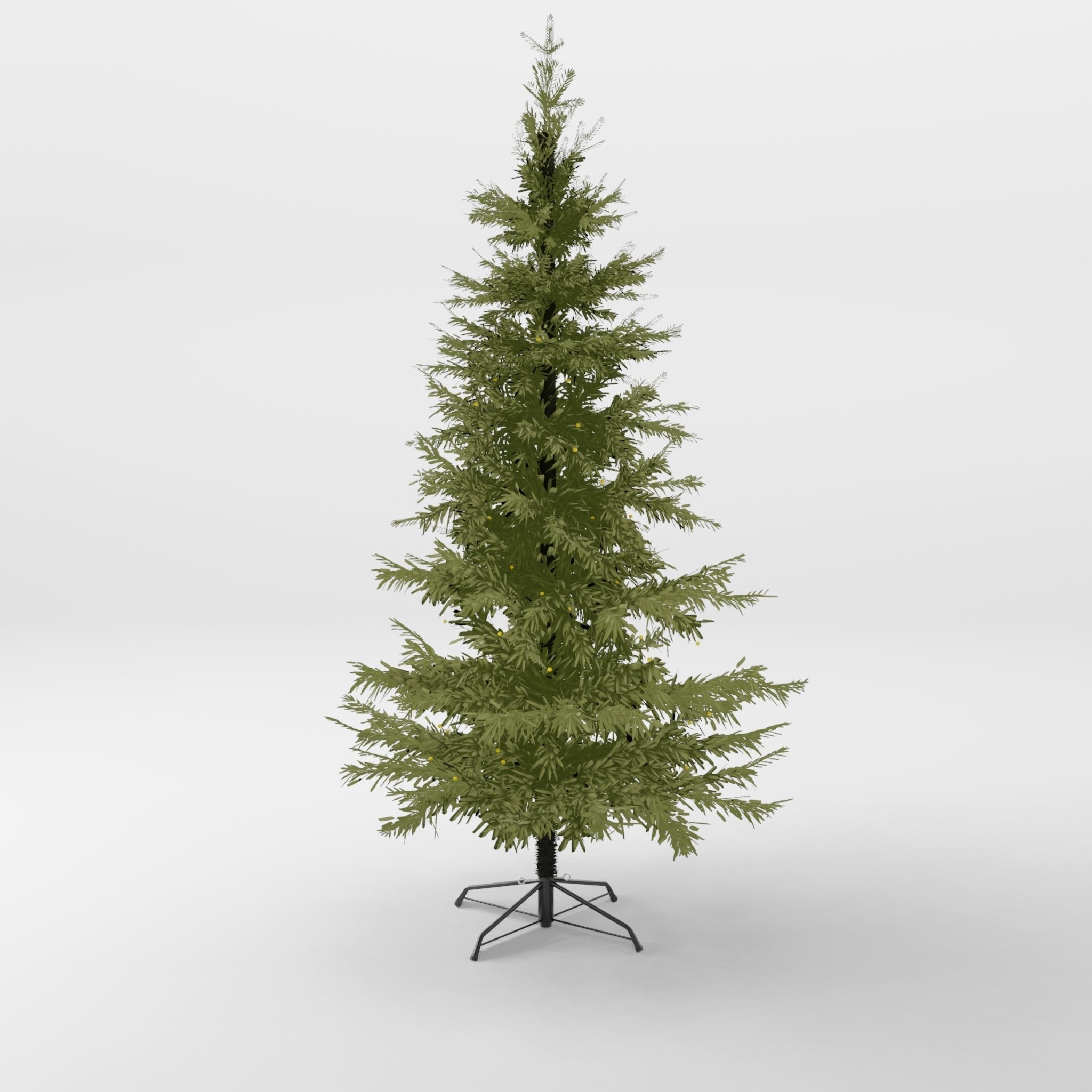 Artificial Christmas Tree 3D Model Low-poly 3D model_1