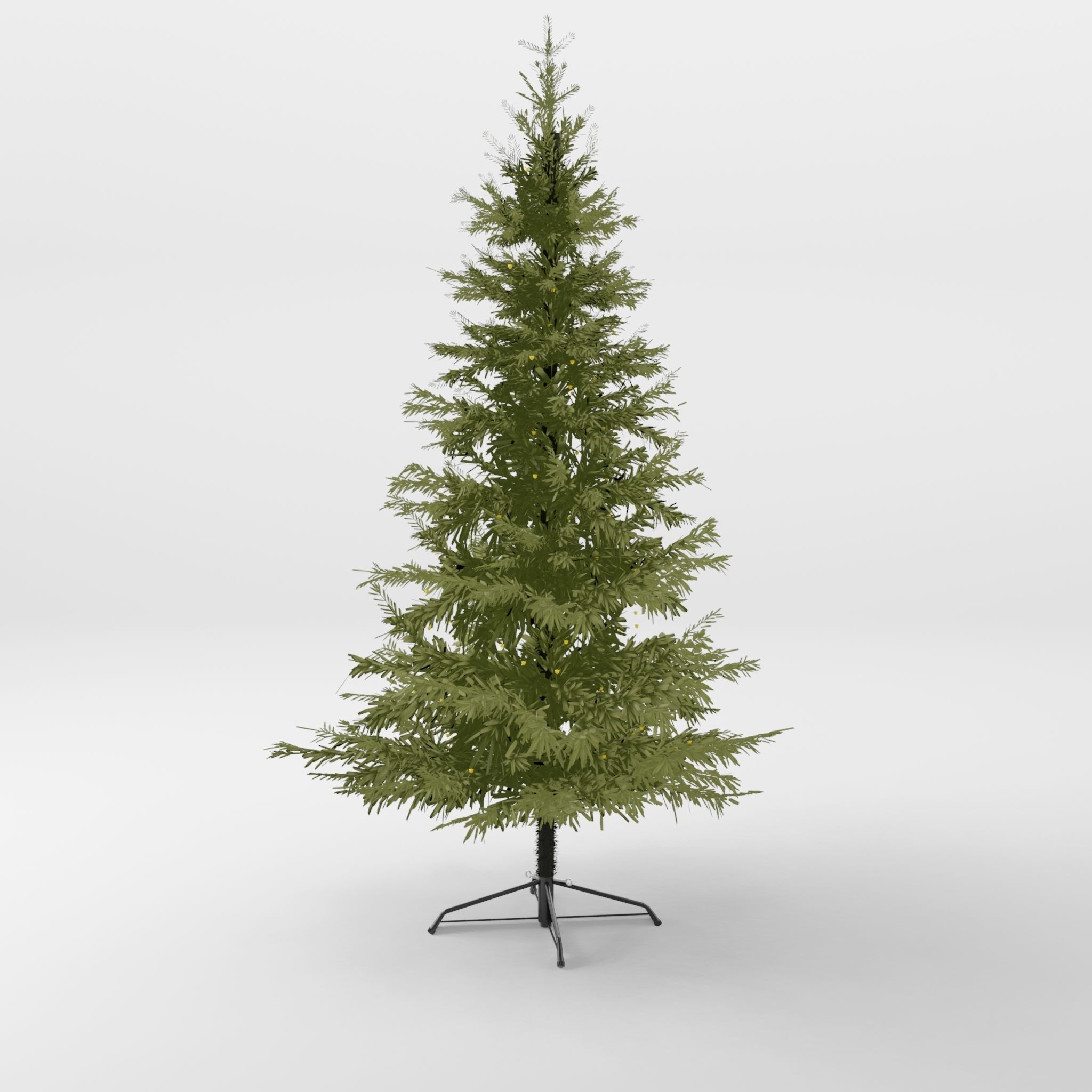 Artificial Christmas Tree 3D Model Low-poly 3D model_3