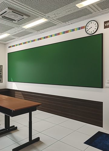 Modern School Classroom  Low-poly 3D model 7
