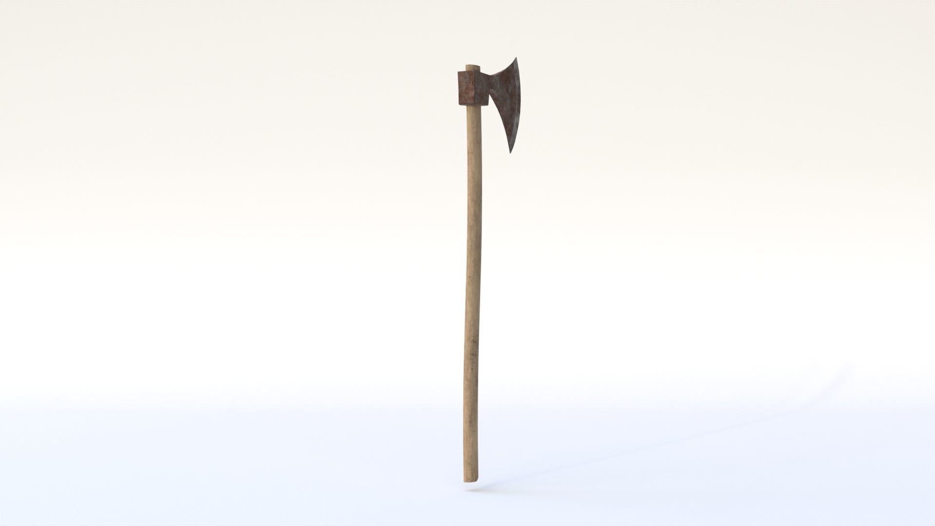 Ax 3D Model Low-poly 3D model_4