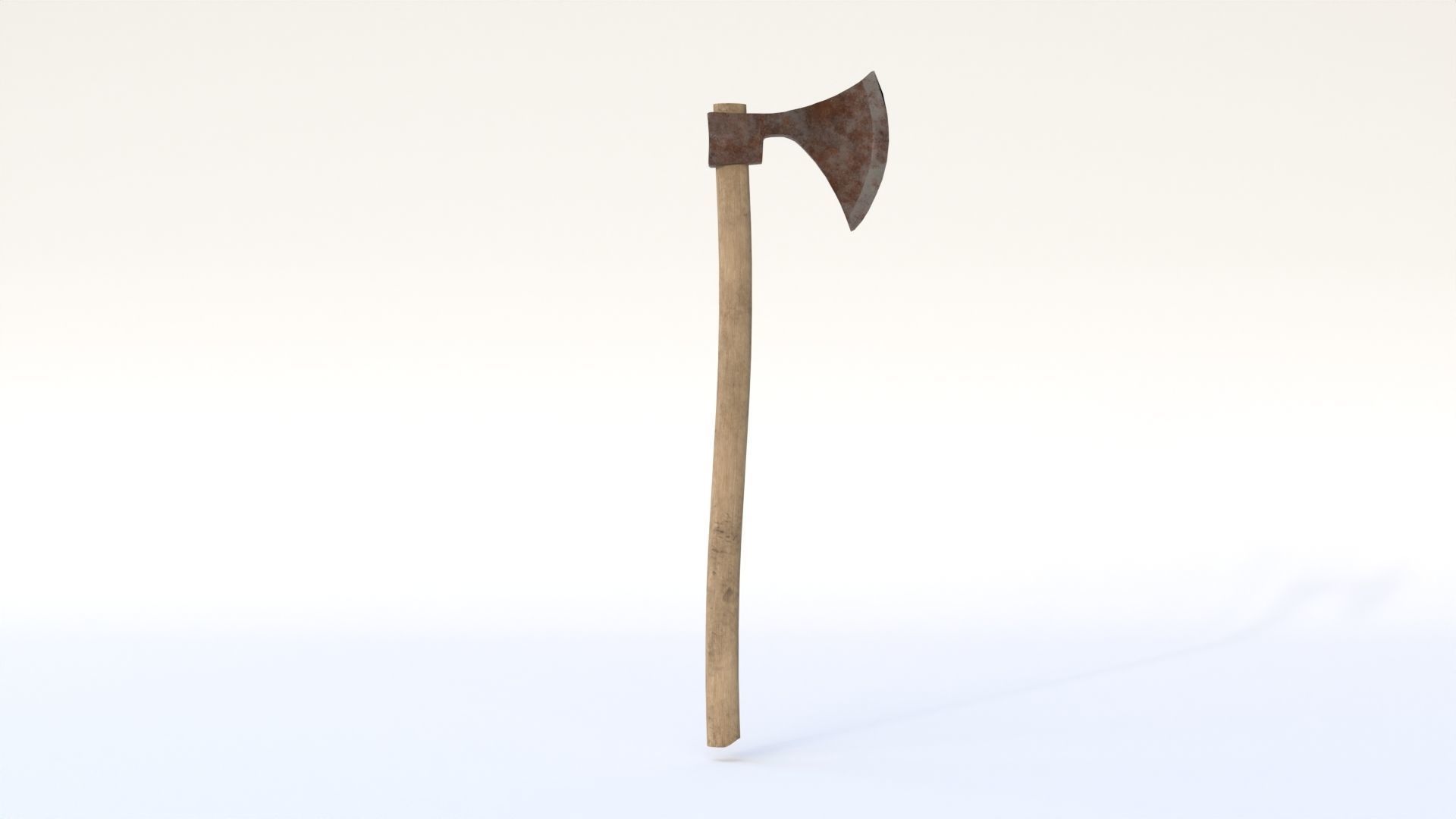 Ax 3D Model Low-poly 3D model_2