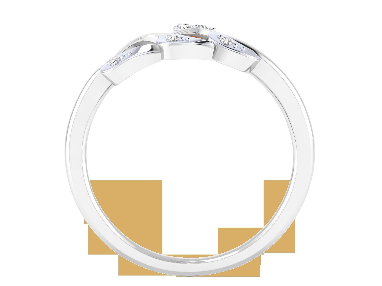 Women Wedding Engagement Ring STL OBJ FBX Renders Details 3D print model_23