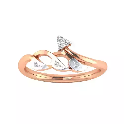 Women Wedding Engagement Ring STL OBJ FBX Renders Details 3D print model