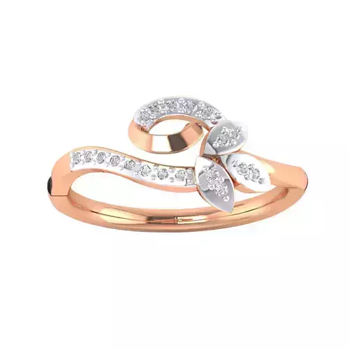 Women Wedding Engagement Ring STL OBJ FBX Renders Details 3D print model