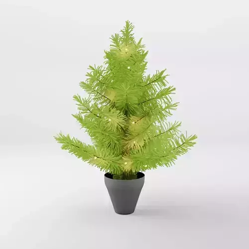 Artificial Christmas Tree 3D Model