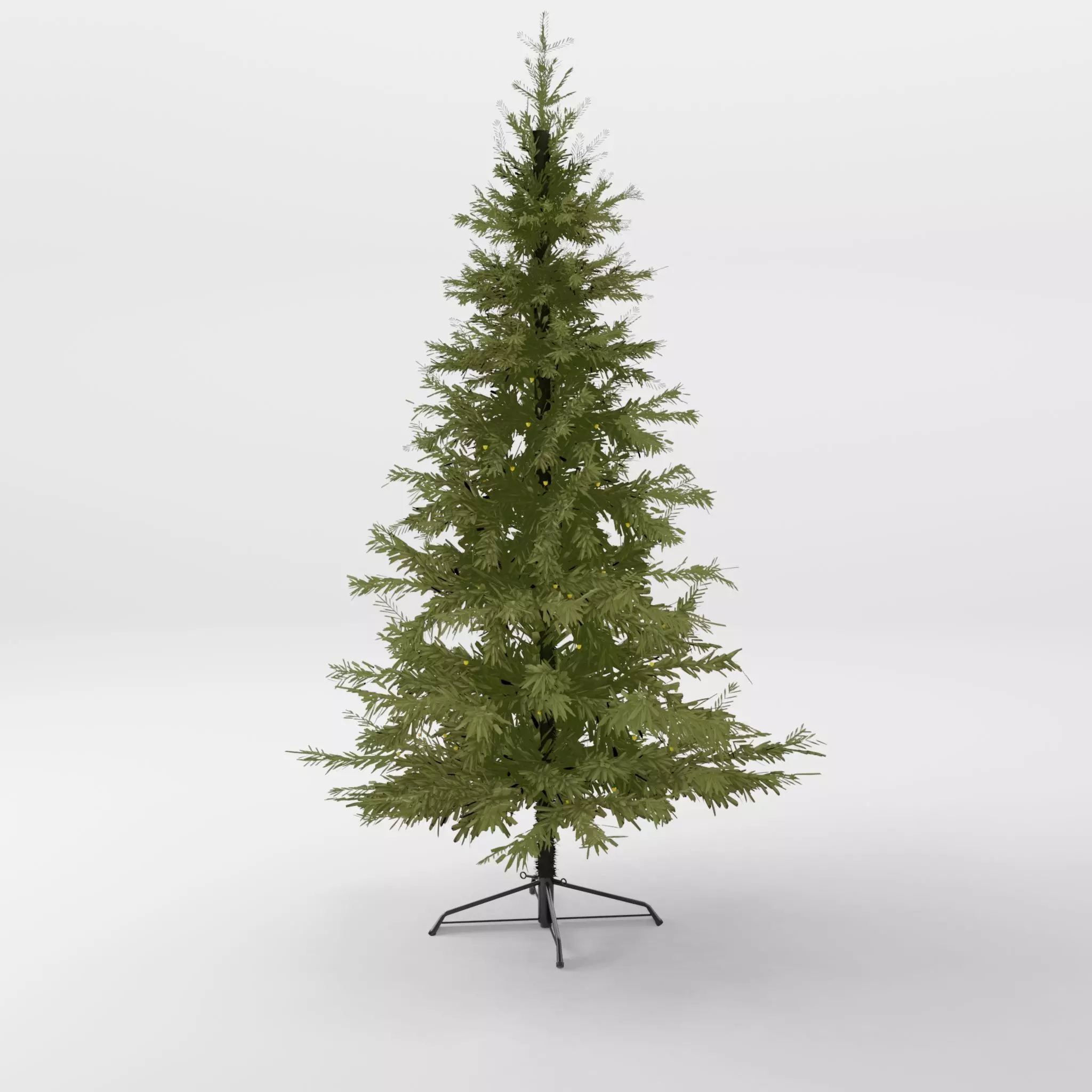 Artificial Christmas Tree 3D Model Low-poly 3D model_0