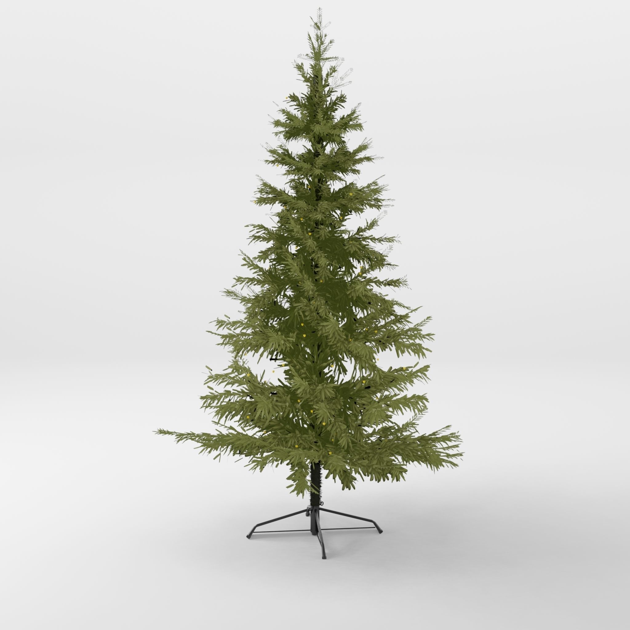 Artificial Christmas Tree 3D Model Low-poly 3D model_2