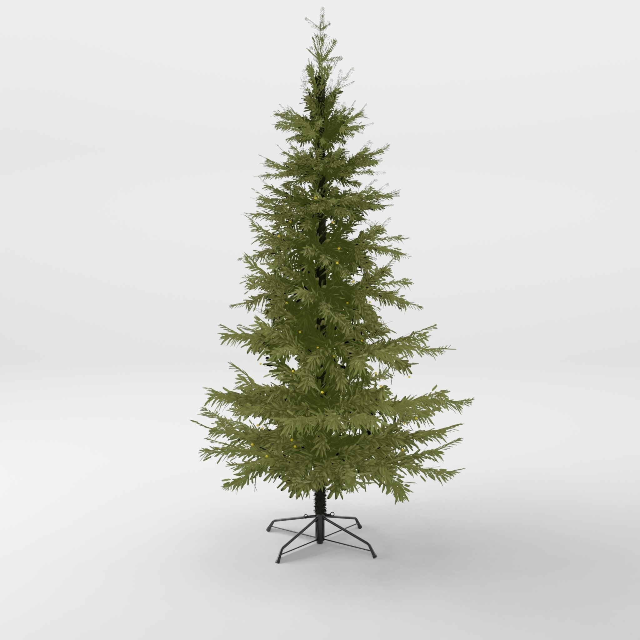 Artificial Christmas Tree 3D Model Low-poly 3D model_1