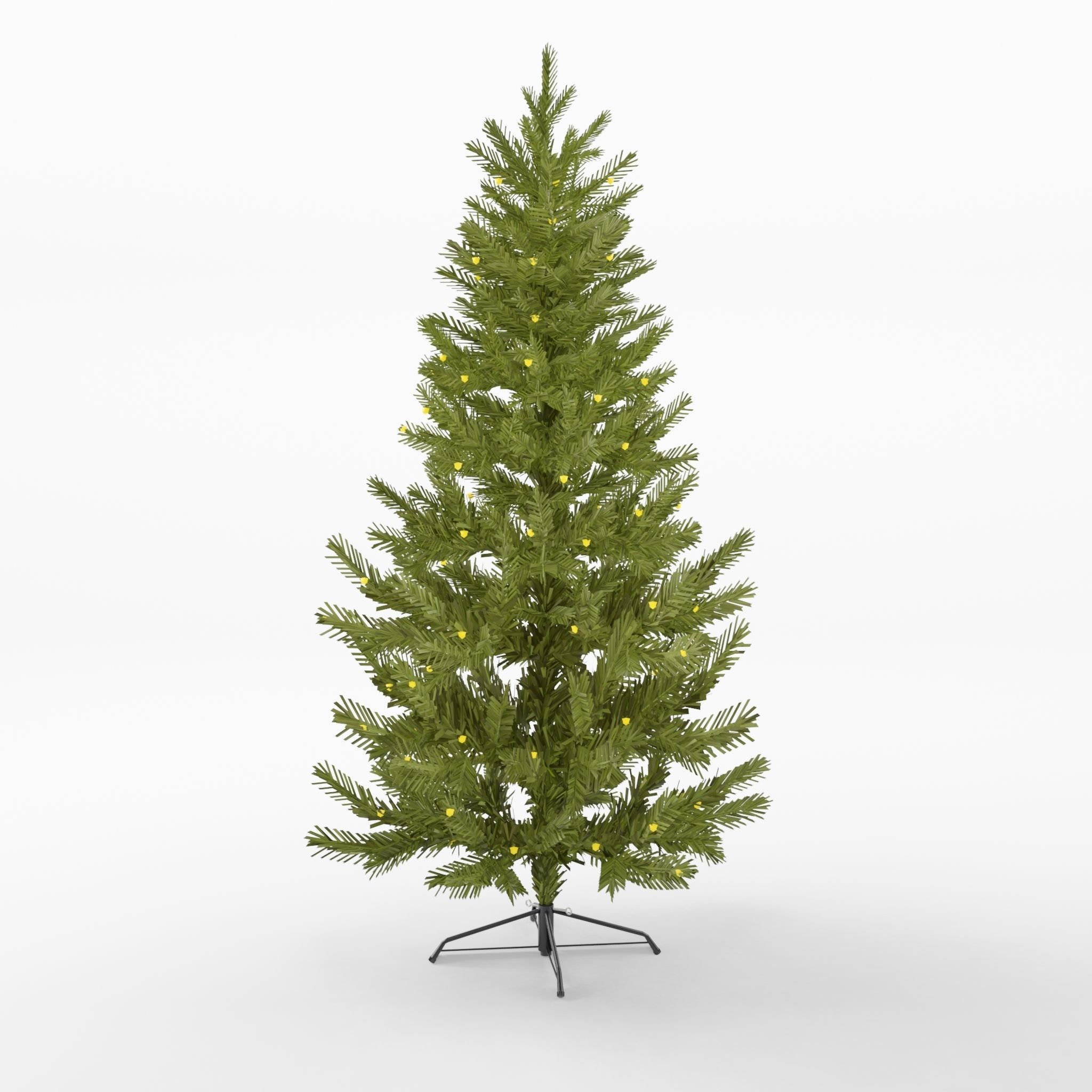 Artificial Christmas Tree 3D Model Low-poly 3D model_3