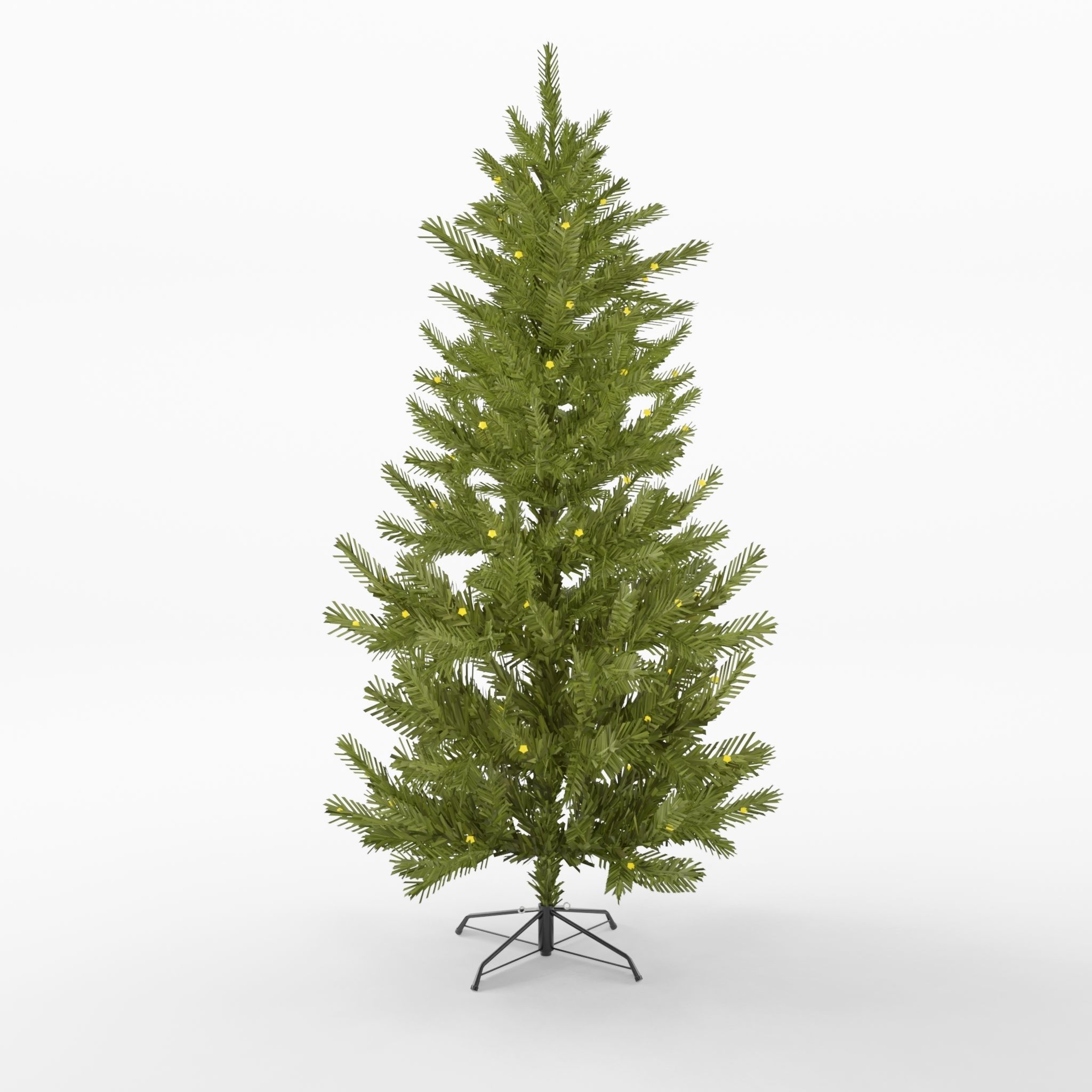 Artificial Christmas Tree 3D Model Low-poly 3D model_1