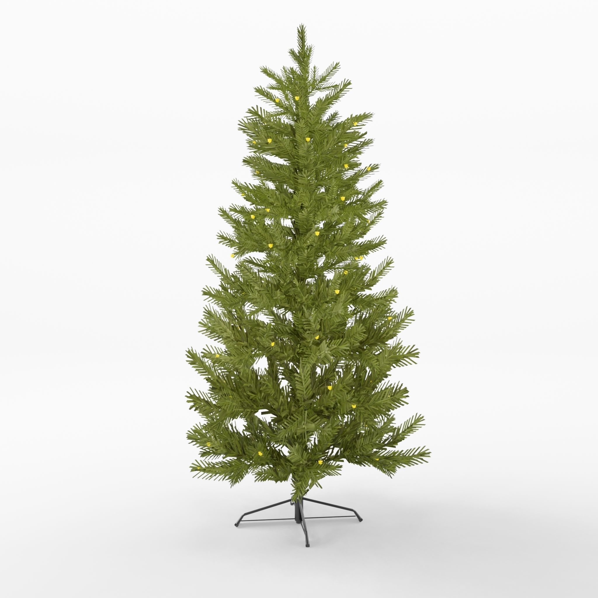 Artificial Christmas Tree 3D Model Low-poly 3D model_2