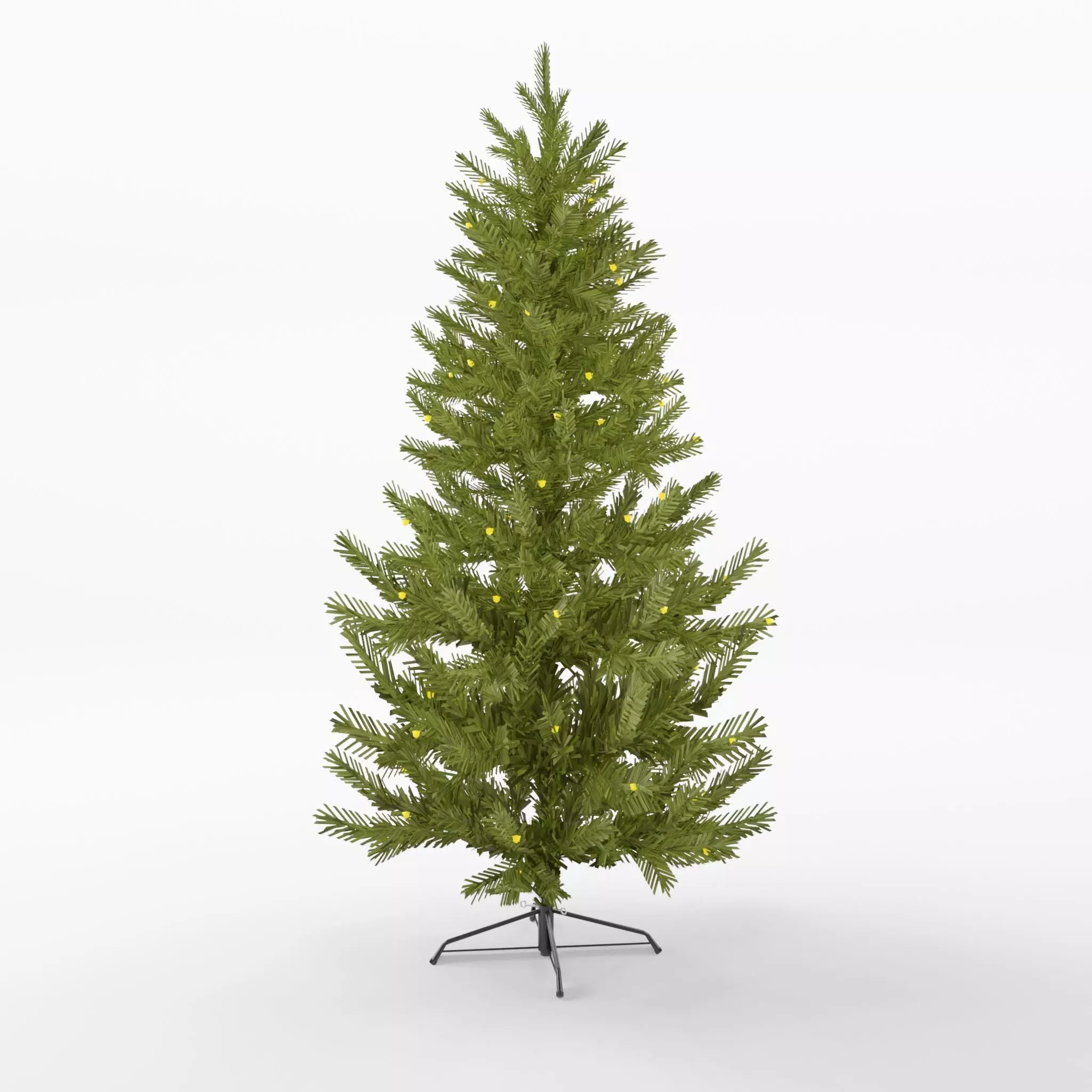 Artificial Christmas Tree 3D Model Low-poly 3D model_0