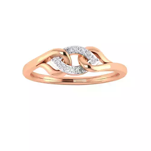 Women Wedding Engagement Ring STL OBJ FBX Renders Details