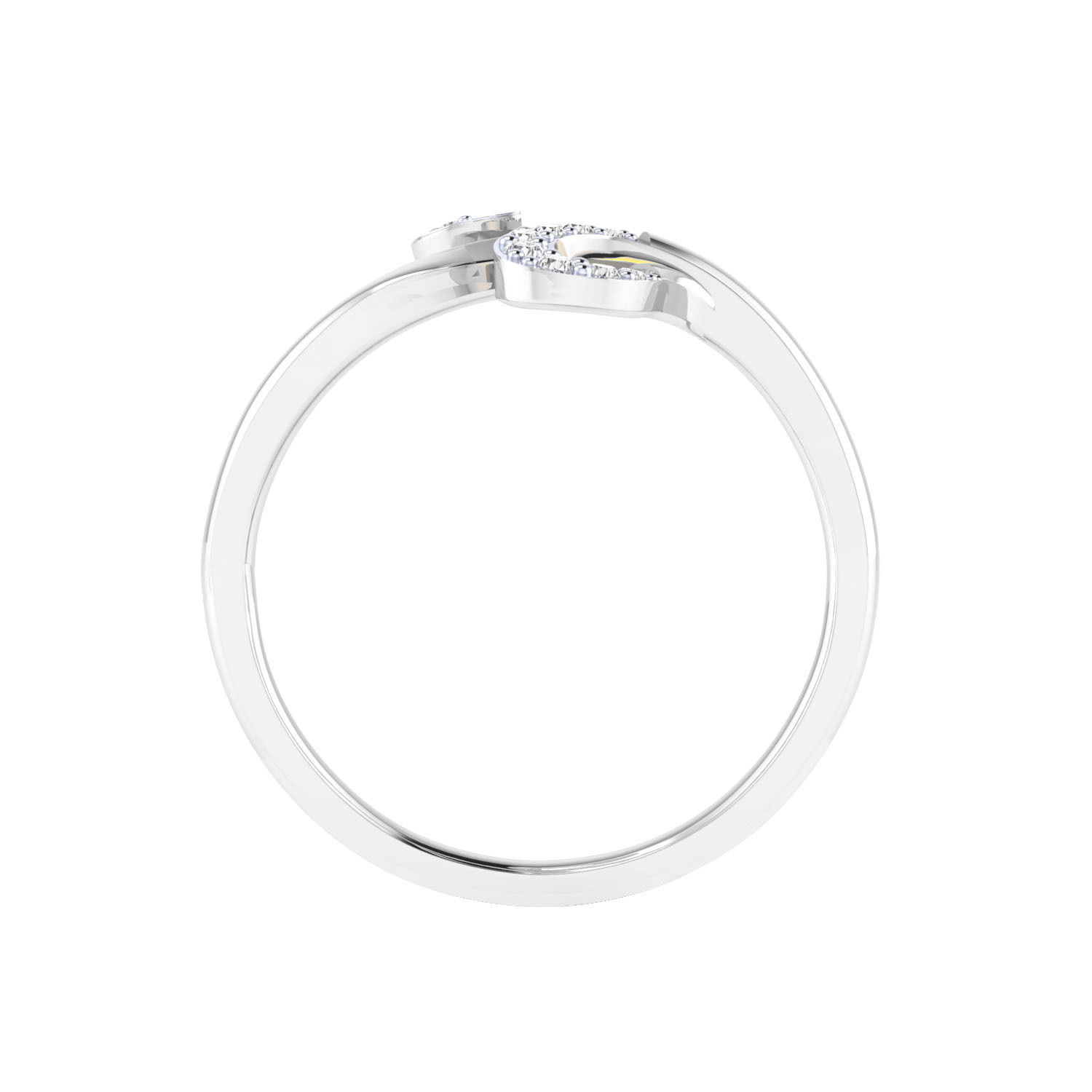 Women Wedding Engagement Ring STL OBJ FBX Renders Details 3D print model_23