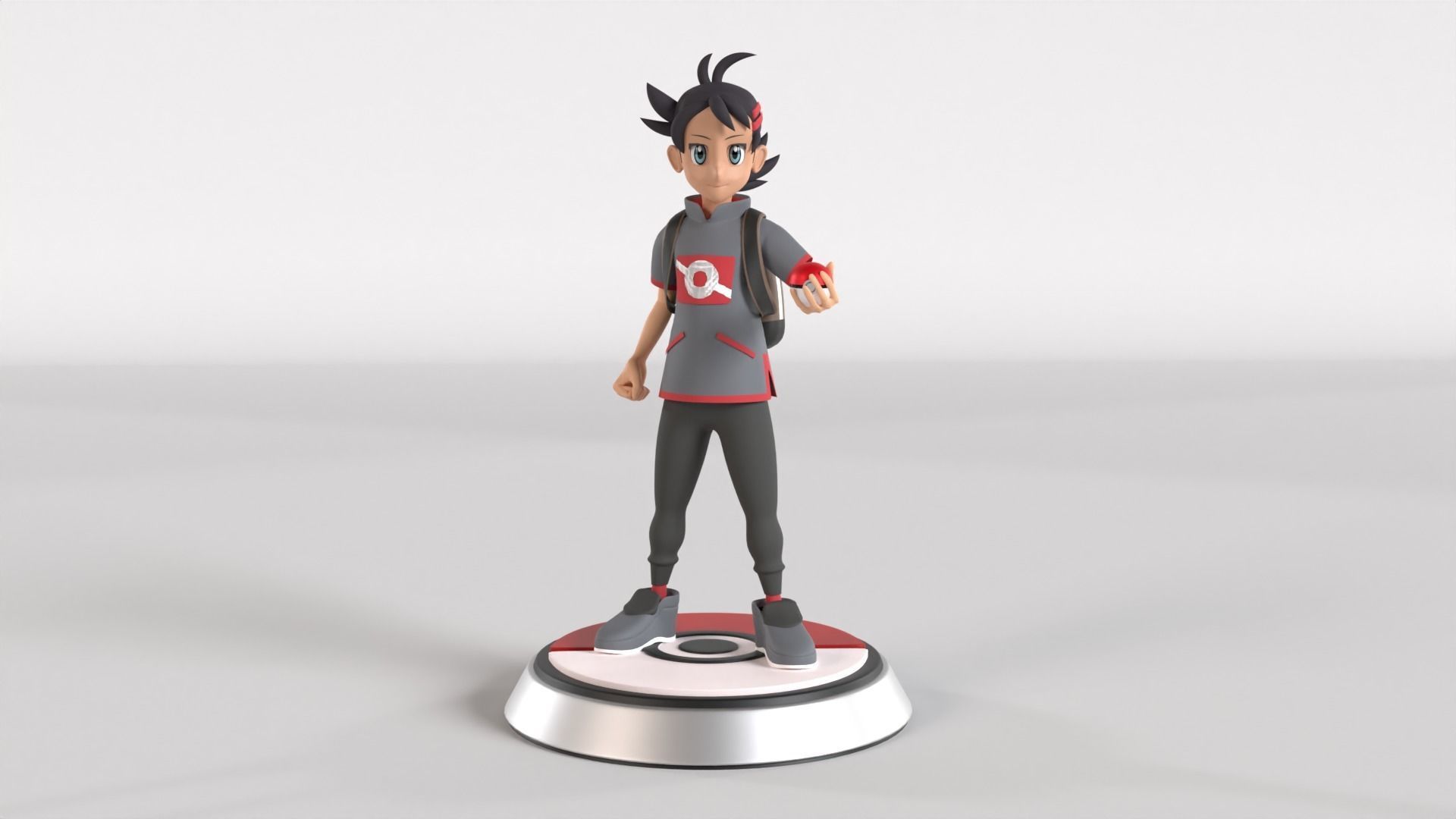 Goh - Pokemon 3D model_1